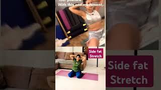 side fat stretching #shorts#trending#subscribe for more#mallaikaarora