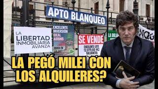 Qué pasó con la ley de alquileres con el DNU de Milei?