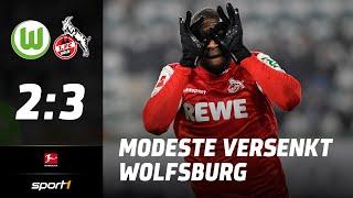 Wolfsburg – Köln 2:3 | Highlights Bundesliga 16. Spieltag | SPORT1