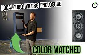 Focal 1000 IWLCR6 ON-WALL Enclosure FULL INSTALL - Murfreesboro, TN