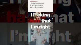 The Economist doesn't want Marine Le Pen held politically accountable for corruption
