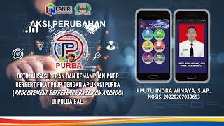 VIDEO LAPORAN AKSI PERUBAHAN - I PUTU INDRA WINAYA, S.AP. - PESERTA PKP PNS POLRI ANGKT VI  TA 2022