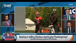 FIRST THINGS FIRST | Nick Wright EXCITED Shedeur Sanders Has Been GREAT In OTA's | NFL