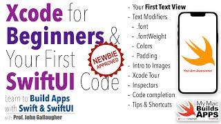 Ch. 1.1 Xcode Tour & Text + Image Intro (You Are Awesome SwiftUI app - 2025)