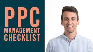 PPC Management Checklist