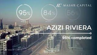 The next stage of development for Azizi Riviera is now 95% completed.