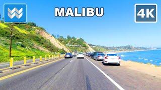 [4K] Scenic Drive: Malibu - Santa Monica - Venice Beach via Pacific Coast Highway (PCH) California 1