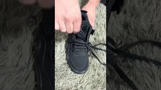 Jordan 4 Bar Laces Tutorial ️ If you love shoes watch this….