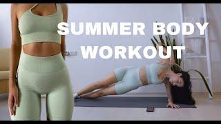 SUMMER BODY WORKOUT l 15 min at Home Workout