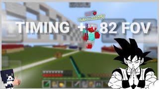 TIMING + 82 DE FOV Minecraft Skywars PvP Mobile | Tiwytys