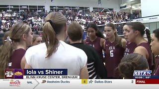 Iola keeps repeat hopes alive after sweep of Shiner