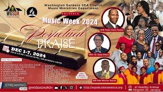 "Perpetual Praise" || Music Week 2024 | Pastor Owen Thomas || December 1, 2024 || 6:30 PM