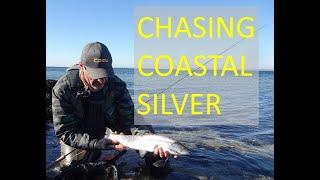 Seatrout fly fishing on Danish coast. ART MERK FLY FISHING ADVENTURES S2E1