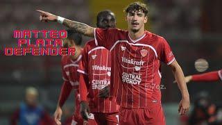 Matteo Plaia | Perugia - Best Defensive Actions of the Italy U-20 Defender and Ex-Roma Player