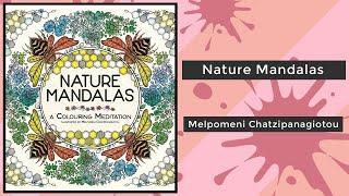 Nature Mandalas - Melpomeni Chatzipanagiotou || Coloring Book Flip