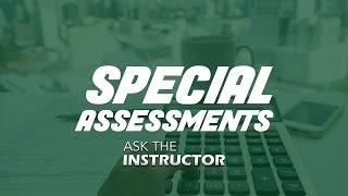 Real Estate Special Assessments - Ask the Instructor