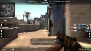 My legendary ace 1vs5 CS:GO (score 8-15)