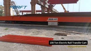 100 Ton Electric Rail Transfer Cart RGV