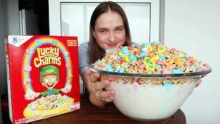 Massive 6 lb Lucky Charms Challenge