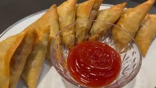 Spicy Beef Samosa I NAEEMA"S KITCHEN