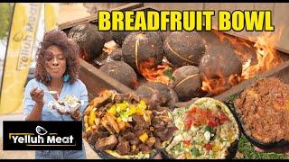Yelluh Meat, Enjoy real Bajan food like breadfruit bowl at Yelluh Meat