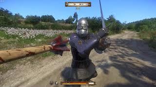 (SeRFiO играет)Kingdom Come  Deliverance Бой странствующего рыцаря с голым,непрокаченным бомжём