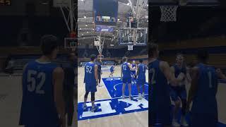 Inside look at #dukebasketball practice
