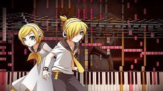 Synthesia: Vocaloid - AntiChlorobenzene / アンチクロロベンゼン | Kagamine Rin | 15,000+ Notes | Black MIDI