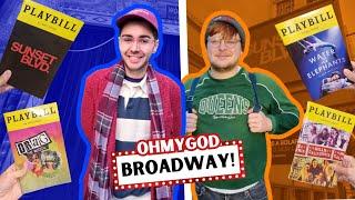 VLOG: our biggest Broadway trip ever (part 2) | Sunset Boulevard, Ragtime, Water for Elephants +more