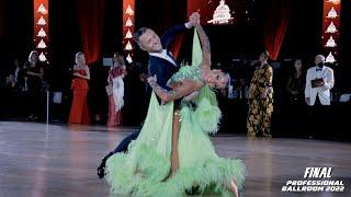 Professional International Ballroom - Final I Capital Dancesport Championships 2022