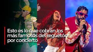 Esto es lo que cobran los más famosos del reguetón por concierto