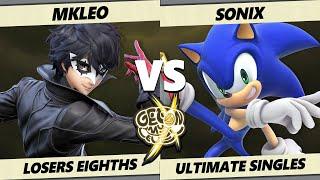 GOML X TOP 8 - MkLeo (Joker) Vs. Sonix (Sonic) Smash Ultimate - SSBU