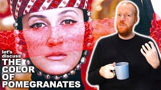 Why is THE COLOR OF POMEGRANATES so unique?