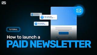 How To Launch A Paid Newsletter Subscription | Content Monetization from GetResponse [Tutorial]