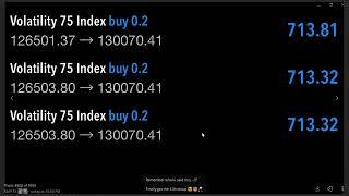 #VIX75 , ICT 2022 MODEL,  $ 2.1K PROFITS