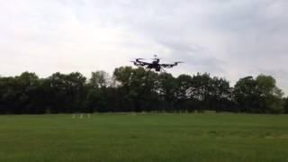 Hexicopter first video flight