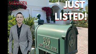 The Oaks Club: 209 Saint James Park, Osprey Real Estate