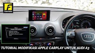 Tutorial Modifikasi Apple CarPlay Android Auto untuk Audi A3