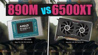 Radeon 890M vs RX 6500 XT - Best iGPU vs Entry-Level Graphics Card