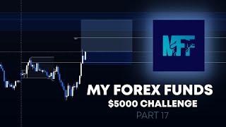 My Forex Funds $5000 Evaluation - Part 17 - Breakout Strategy...