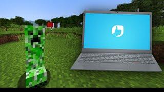 A tristeza de jogar Minecraft em um notebook da POSITIVO