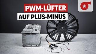 PWM nur auf Plus&Minus anschließen? So geht's!