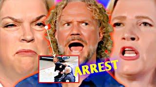 Kody arrested on child trafficking charges | Robyn ran away | Janelle Sad lamented! Christine's plan