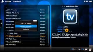 Brand New PVR IPTV SImple Client link  for XBMC KODI 2015 ( Feb 2015 Link)