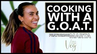 Cooking With A GOAT: Girls Gone Veg w/Marta  | I AM ATHLETE