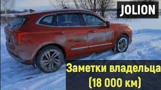 Haval Jolion, работа электронных систем, гарантия, расход. Наблюдения владельца за Хавейл Джолион.