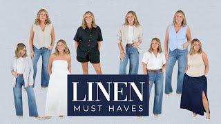 Are These Effortless Summer Linen Must-Have Items in Your Wardrobe Over 50?