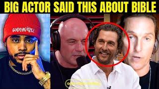 Matthew McConaughey said this when GOD was brought up on Joe Rogan podcast!