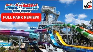 WET N WILD WATER PARK - GOLD COAST THEME PARK | NEW SLIDES & PARK UPDATE!