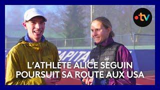 L'athlète Alice Seguin, championne de demi-fond, poursuit sa route aux USA